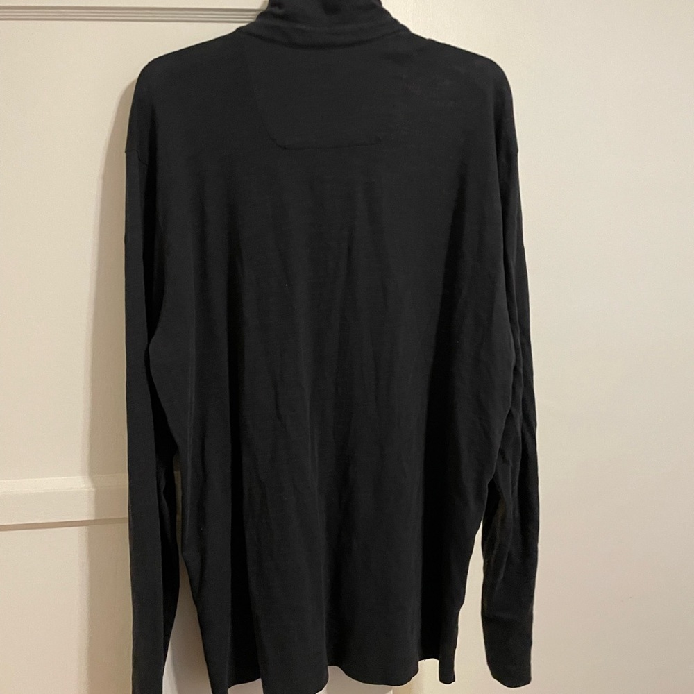 Black long sleeve large shirt